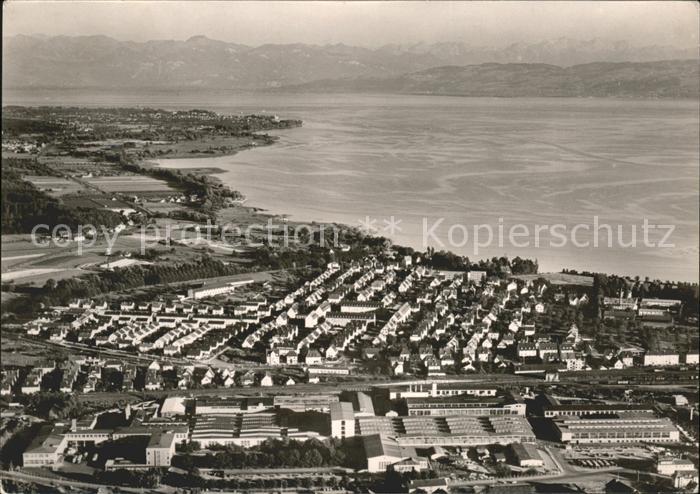 Friedrichshafen Bodensee Zahnrafabrik Fliegeraufnahme