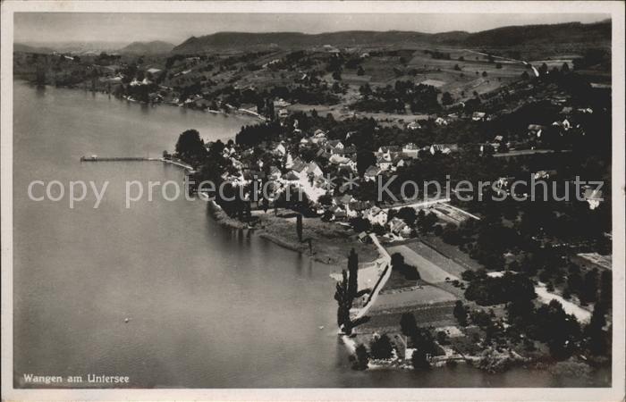 Wangen Bodensee Fliegeraufnahme