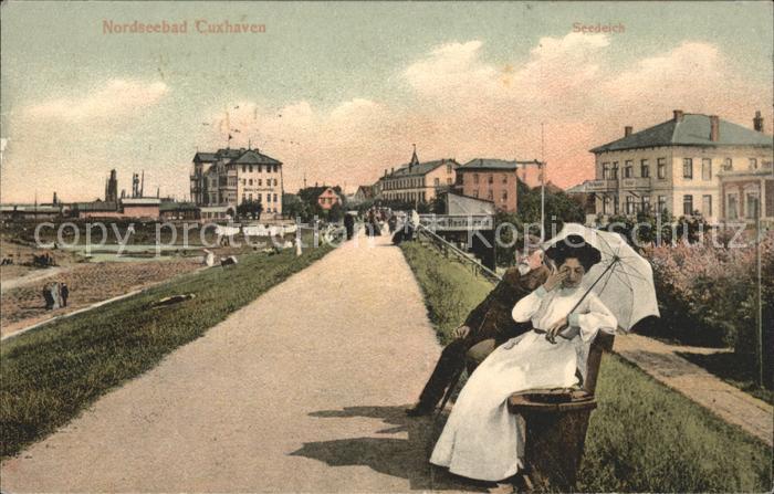 Cuxhaven Nordseebad Strandpromenade