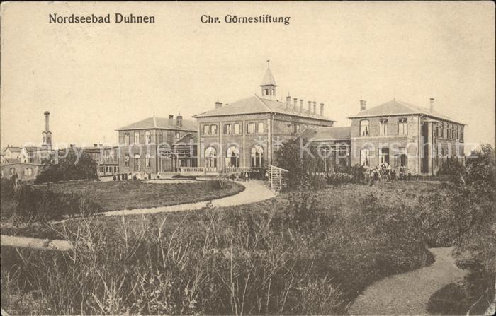 Duhnen Nordsee Chr Goerne Stiftung