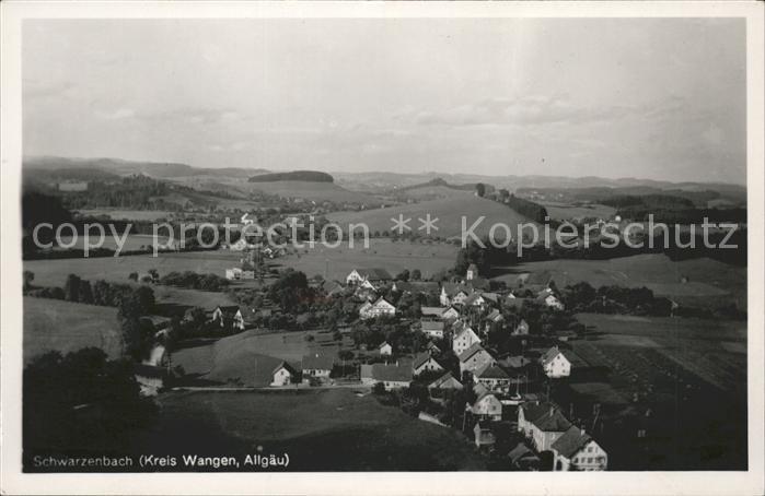 Schwarzenbach Wangen Fliegeraufnahme