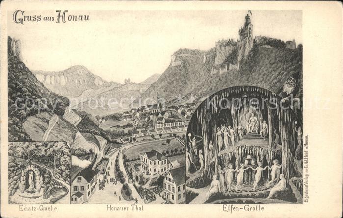 Honau Lichtenstein Echatz Quelle Honauer Thal Elfengrotte