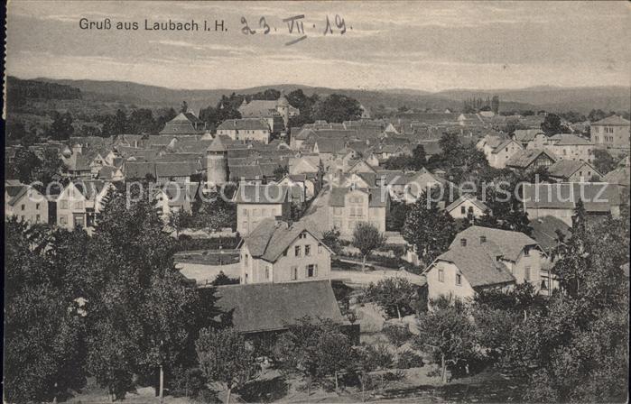 Laubach Hessen Ortsblick