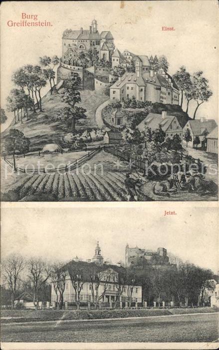 Burg Greiffenstein Einst und Jetzt