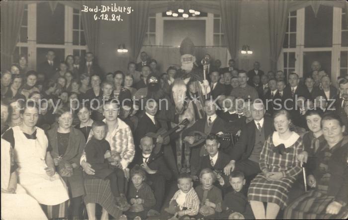 Bad Driburg Nikolausfeier Gruppenaufnahme