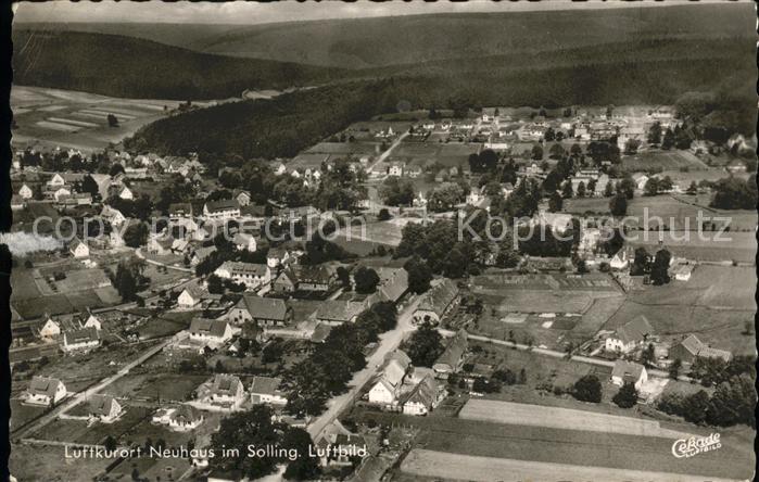 Neuhaus Solling Fliegeraufnahme