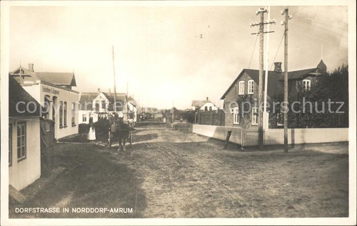 Norddorf Amrum Dorfstrasse