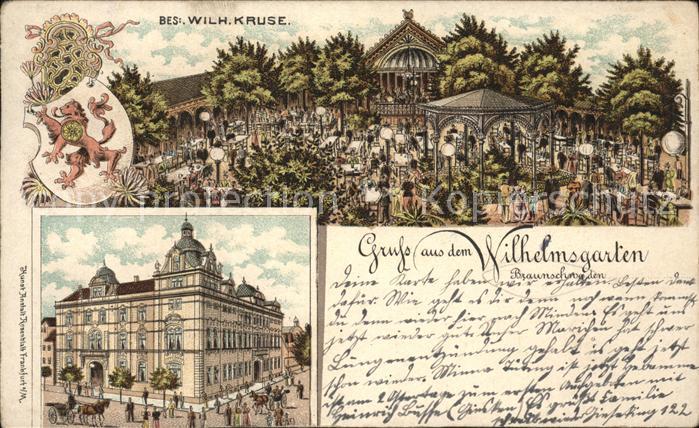 Braunschweig Wilhelmsgarten Schloss