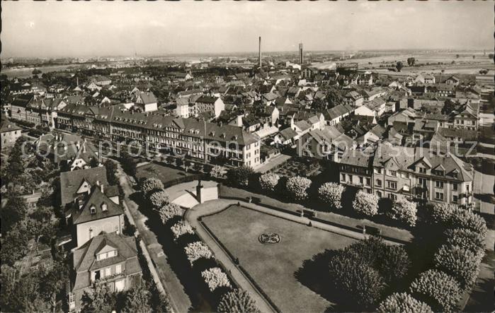 Kehl Rhein Fliegeraufnahme