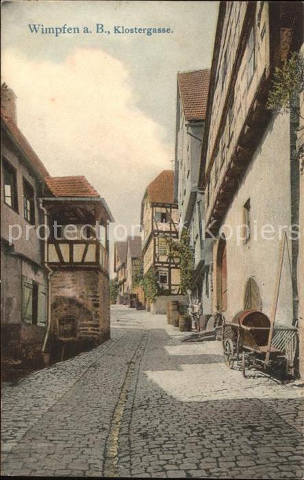 Bad Wimpfen Klostergasse