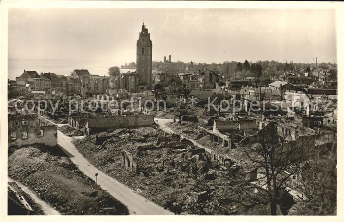 Friedrichshafen Bodensee Zerstörte Stadt