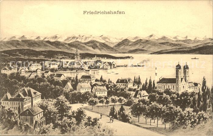 Friedrichshafen Bodensee Panorama