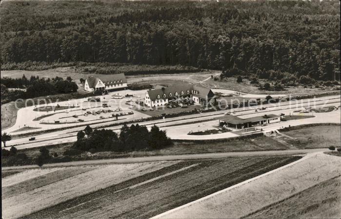Reinhardshain Autobahn Rasthaus Fliegeraufnahme
