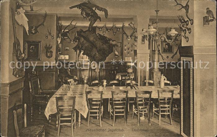 Darmstadt Hess Jagdclub Clublokal