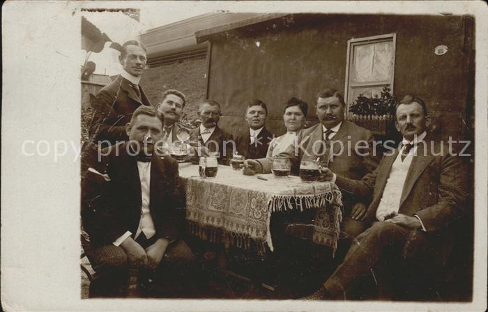 Braunschweig Gruppenfoto im Gasthaus