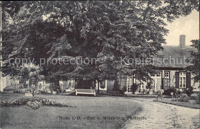 Hude Oldenburg Gut von Witzleben Park