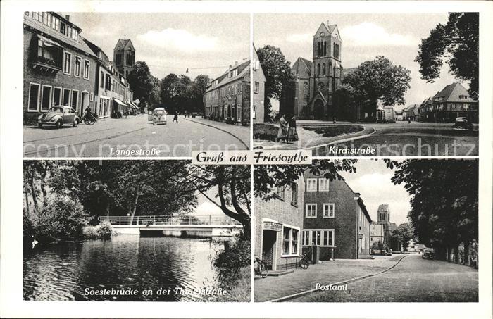 Friesoythe Langestr Kirchstrasse Soestebruecke Postamt