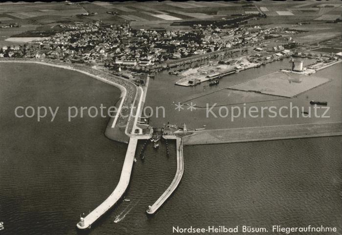 Buesum Nordseebad Fliegeraufnahme