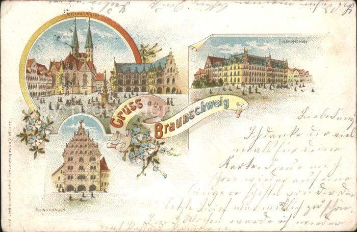 Braunschweig Altstadtmarkt Kirche Finanzgebäude Gewa