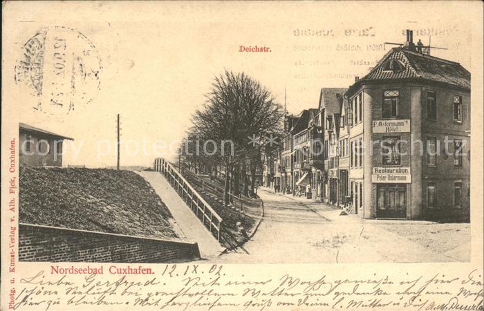 Cuxhaven Nordseebad Deichstrase