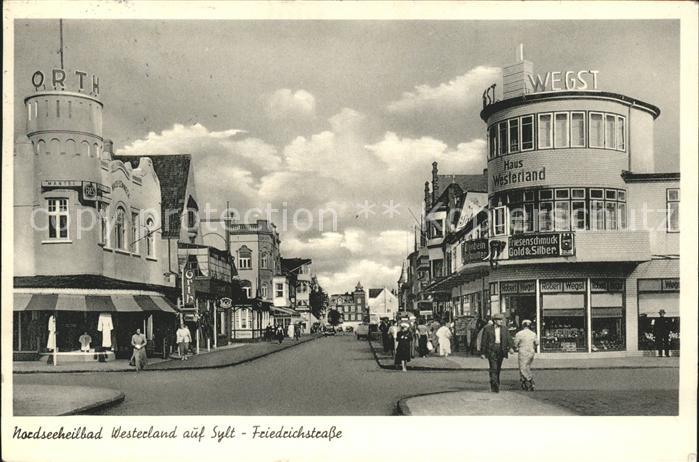 Westerland Sylt Friedrichstrasse