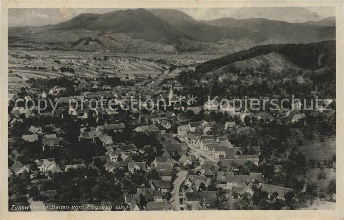 Zunsweier Fliegeraufnahme