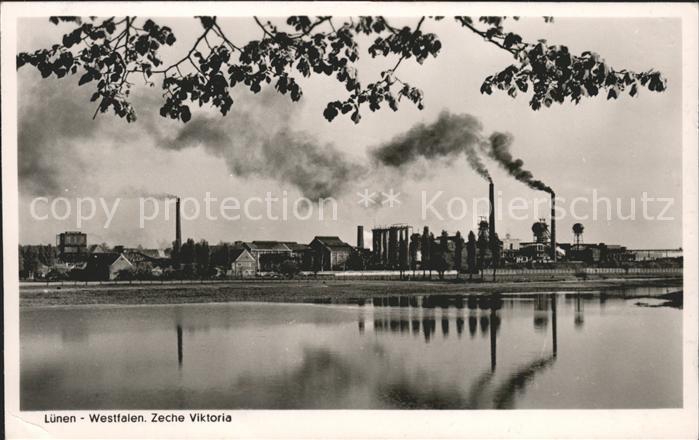 Luenen UNNA NRW Zeche Viktoria
