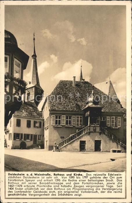 deid Rathaus und Kirche
