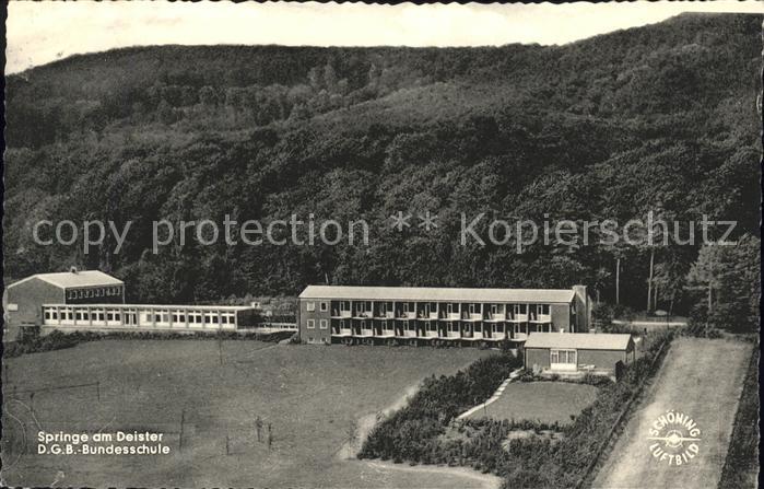 Springe Deister DGB Bundesschule Fliegeraufnahme