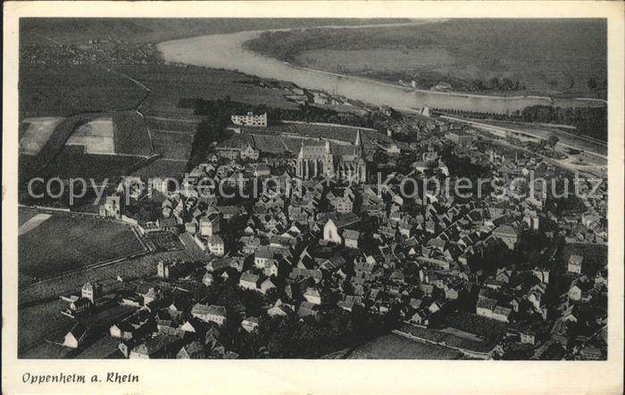 Oppenheim Fliegeraufnahme