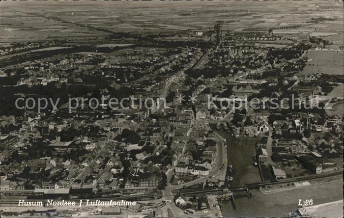 Husum Nordfriesland Fliegeraufnahme