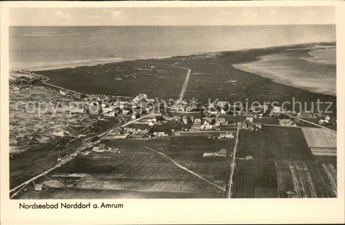 Norddorf Amrum Fliegeraufnahme