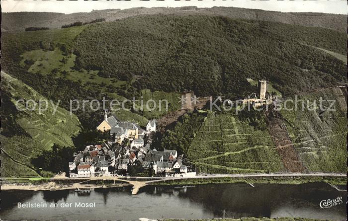 Beilstein Mosel Fliegeraufnahme Moselpanorama