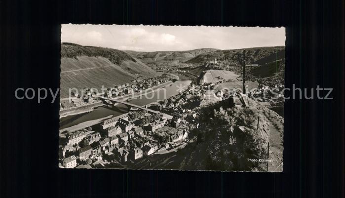Cochem Mosel Fliegeraufnahme Moselpanorama
