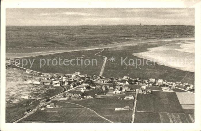 Norddorf Amrum Fliegeraufnahme