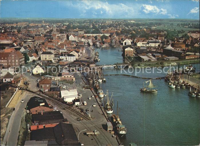Husum Nordfriesland Fliegeraufnahme Hafen