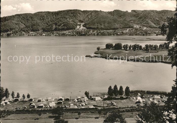 Ludwigshafen Bodensee Fliegeraufnahme Camping Seeende