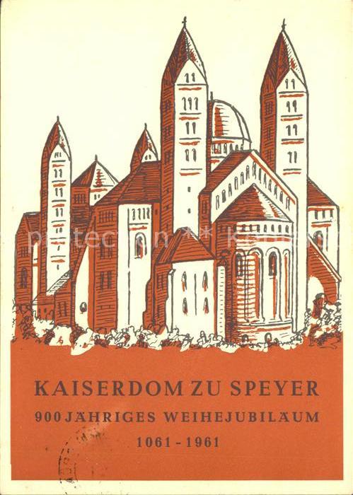 Speyer Rhein Kaiserdom 900 Jahre Weihejubiläum Künst