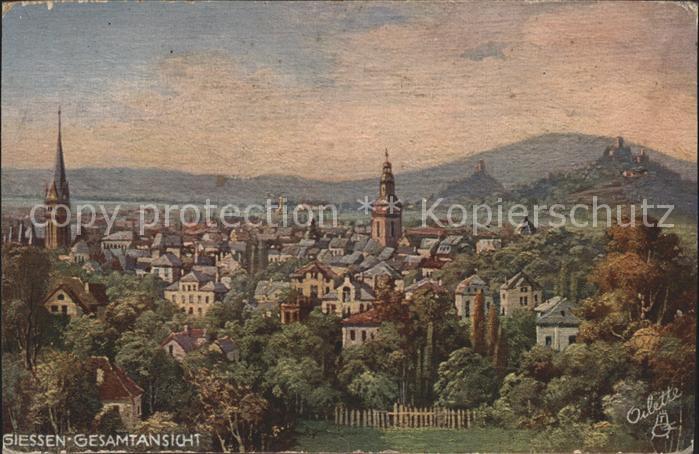 Giessen Lahn Künstlerkarte Gesamt