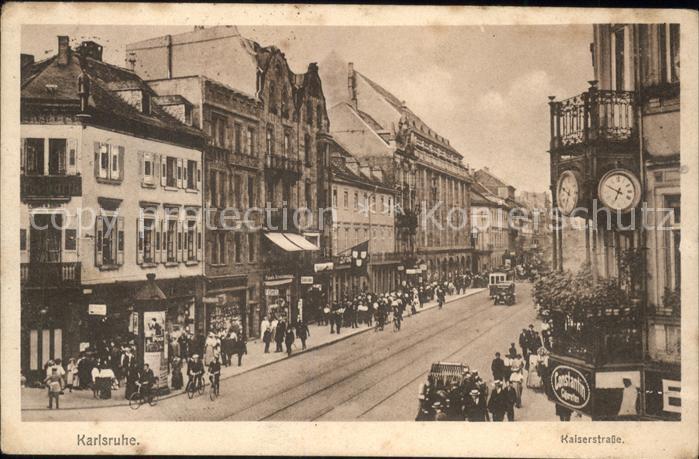 Karlsruhe Kaiserstrasse (Feldpost)