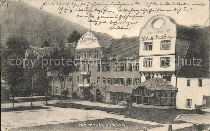 Bad Herrenalb Kurhaus (Feldpost)