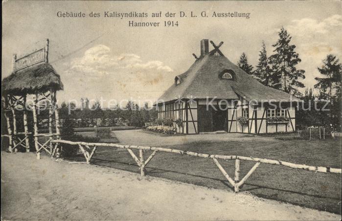 Hannover Gebäude des Kalisyndikats auf der D.L.G