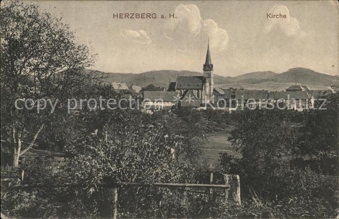 Herzberg Harz mit Kirche
