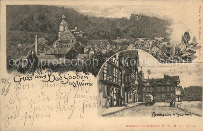 Bad Sooden-Allendorf mit Pfennigstube u.Salzamt