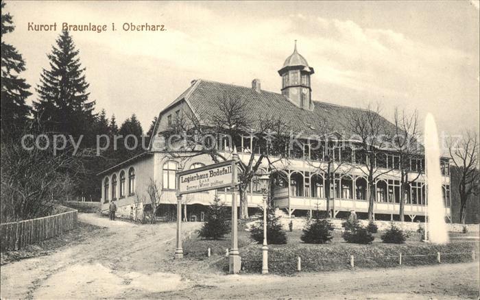 Braunlage Harz Logierhaus Bodefall