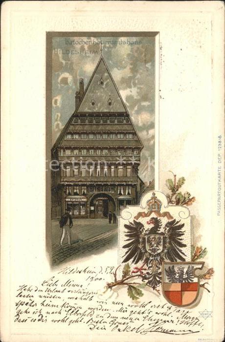 HILDESHEIM  CITY Knochenbaueramtshaus