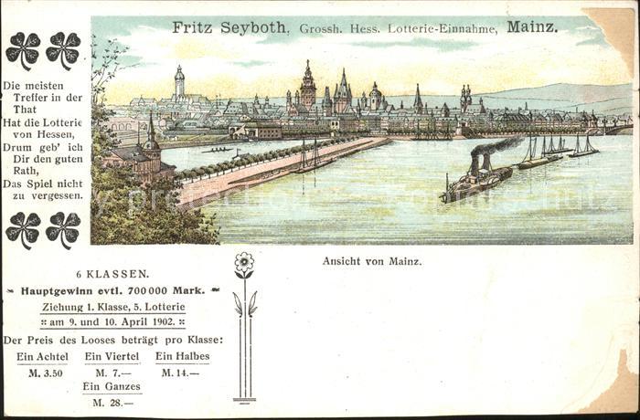 Mainz Rhein Gesamtansicht