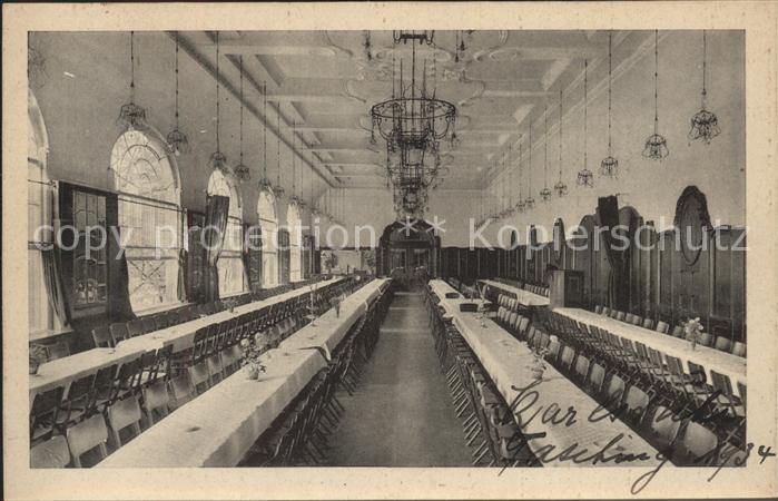 Karlsruhe Innenansicht vom Festsaal Friedrichshof