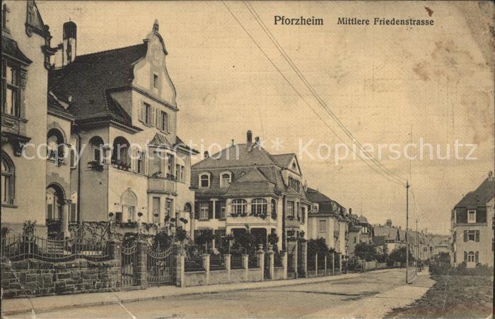 Pforzheim Mittlere Friedenstrasse