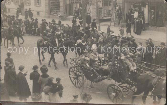 Konstanz Bodensee Der Grossherzog von Baden in der Kutsch